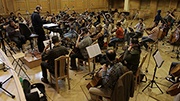 The Hungarian Studio Orchestra in a recording session for Paul Reeves&rsquo; Life in Motion 2 album for West One Music